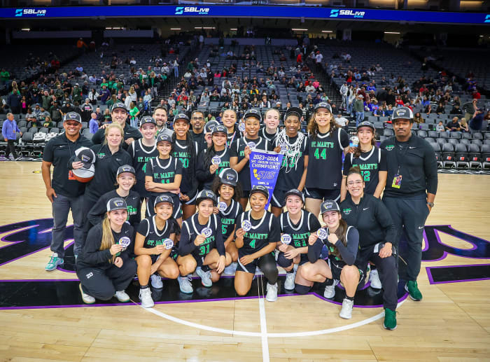 St. Mary's 57, Folsom 51 girls basketball sjs D1 championship from Golden 1 Center 2-21-2024 by Ralph Thompson022120247 (2)